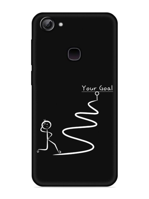 Your Goal Embossed Soft Silicone Case for Vivo Y81 Zapvi