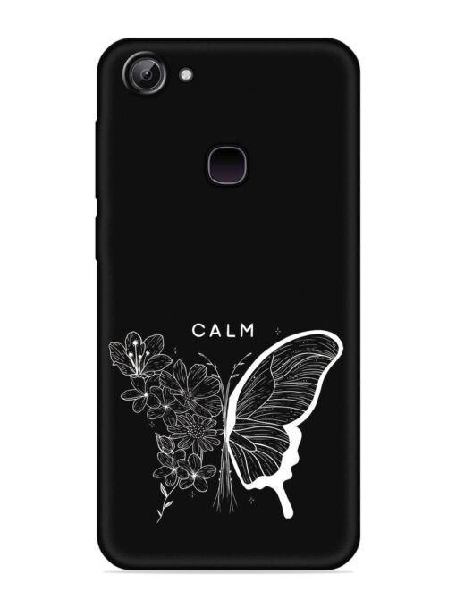 Calm Embossed Soft Silicone Case for Vivo Y81 Zapvi