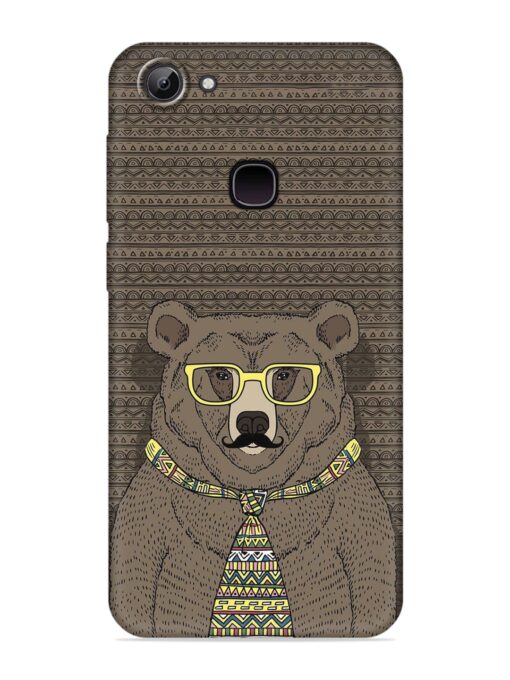 Grizzly Bear Embossed Soft Silicone Case for Vivo Y81