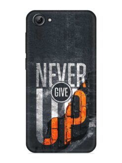 Never Give Up Embossed Soft Silicone Case for Vivo Y81I