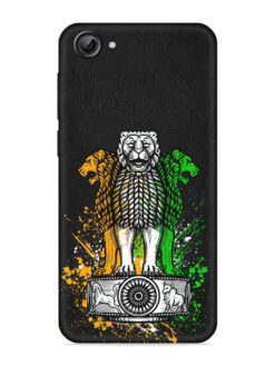 Pillars Of Ashoka Embossed Soft Silicone Case for Vivo Y81I