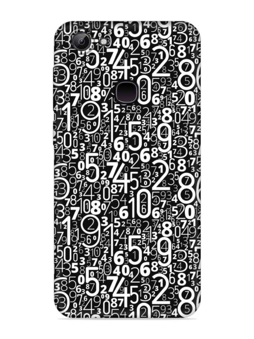 Many Numbers Different Embossed Soft Silicone Case for Vivo Y83