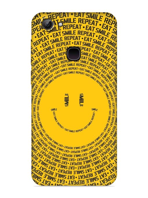 Smiley Embossed Soft Silicone Case for Vivo Y83 Zapvi