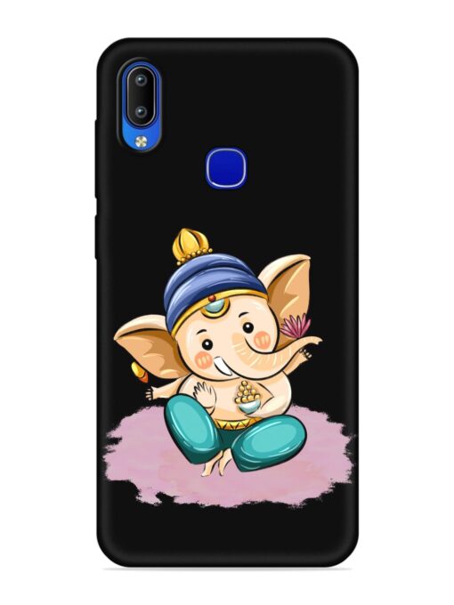 Bal Ganesh Vector Art Embossed Soft Silicone Case for Vivo Y83 Pro Zapvi