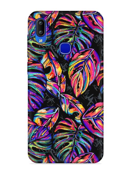 Tropical Seamless Vector Embossed Soft Silicone Case for Vivo Y83 Pro