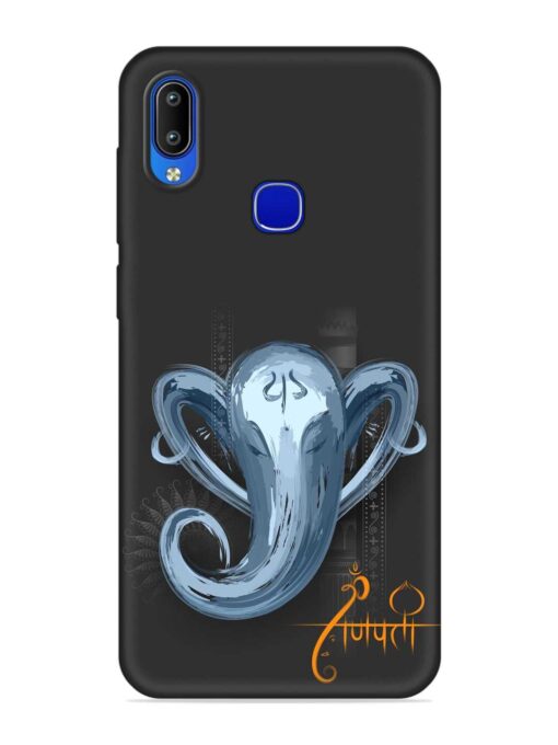 Illustration Lord Ganpati Embossed Soft Silicone Case for Vivo Y83 Pro Zapvi