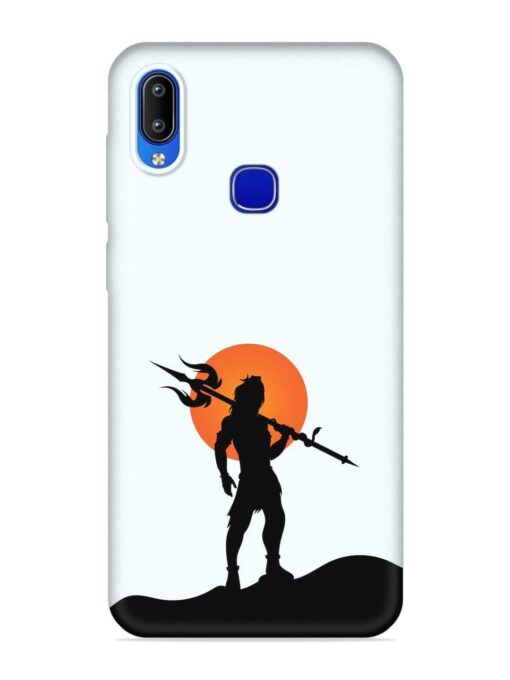 Lord Mahadev Trendy Embossed Soft Silicone Case for Vivo Y83 Pro Zapvi