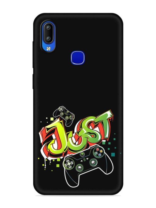 Graffiti Gamepad Illustration Embossed Soft Silicone Case for Vivo Y83 Pro