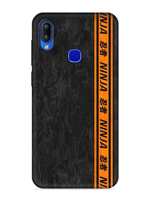 Ninja Srtips Embossed Soft Silicone Case for Vivo Y83 Pro Zapvi