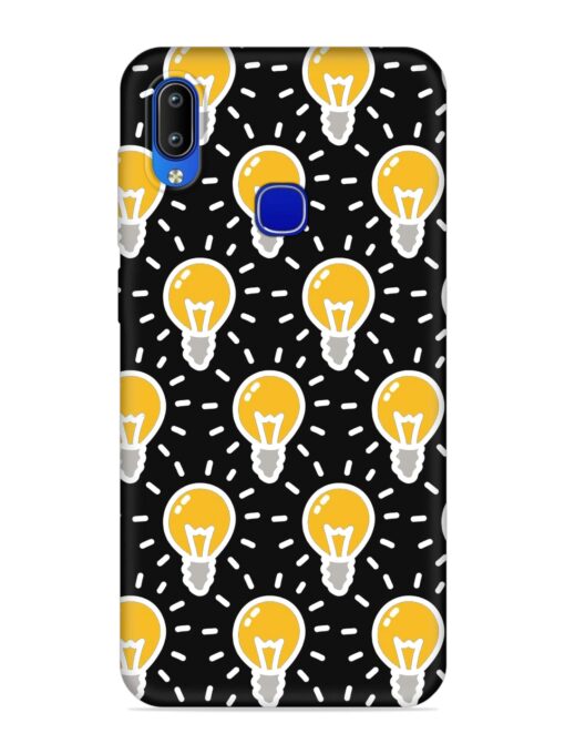 Light Bulb Seamless Embossed Soft Silicone Case for Vivo Y83 Pro Zapvi