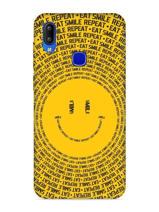 Smiley Embossed Soft Silicone Case for Vivo Y83 Pro Zapvi