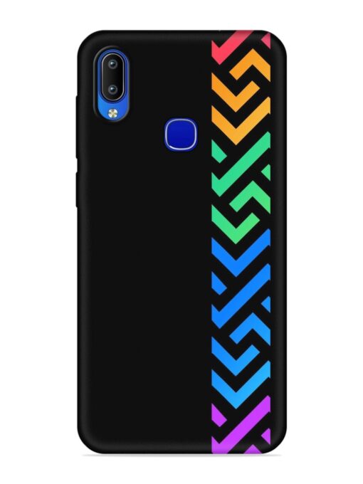 Colorshape Stripes Embossed Soft Silicone Case for Vivo Y83 Pro Zapvi