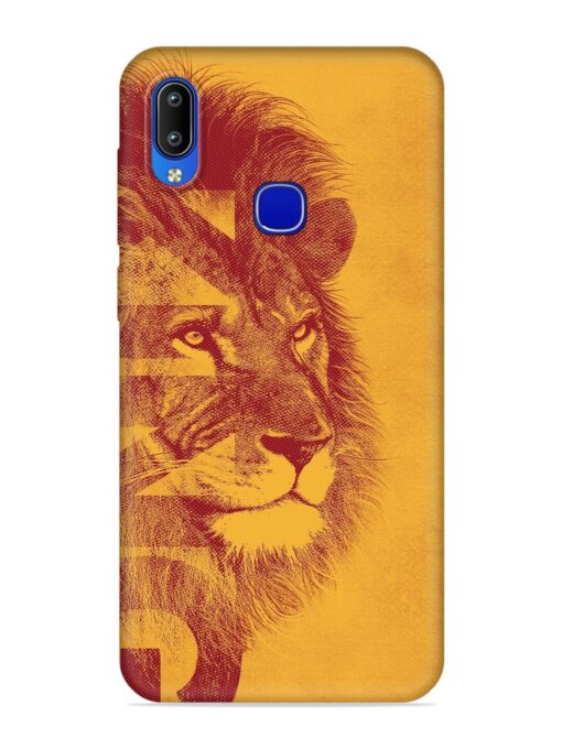 Gold Lion Crown Art Embossed Soft Silicone Case for Vivo Y83 Pro Zapvi