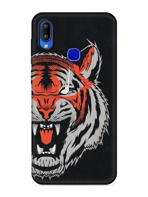 Tiger Aggression Embossed Soft Silicone Case for Vivo Y83 Pro Zapvi