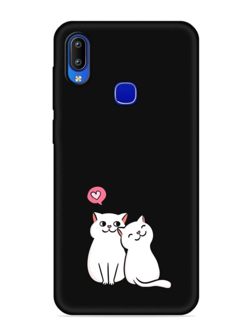 Cute Loving Cats Embossed Soft Silicone Case for Vivo Y83 Pro Zapvi