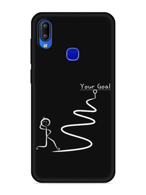 Your Goal Embossed Soft Silicone Case for Vivo Y85 Zapvi