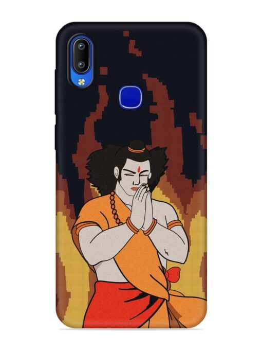 Shree Ram Vector Embossed Soft Silicone Case for Vivo Y85 Zapvi