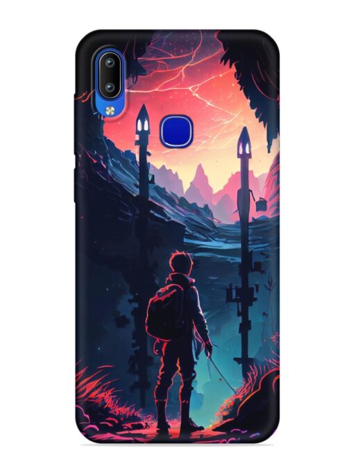 Cgs Artwork Embossed Soft Silicone Case for Vivo Y85