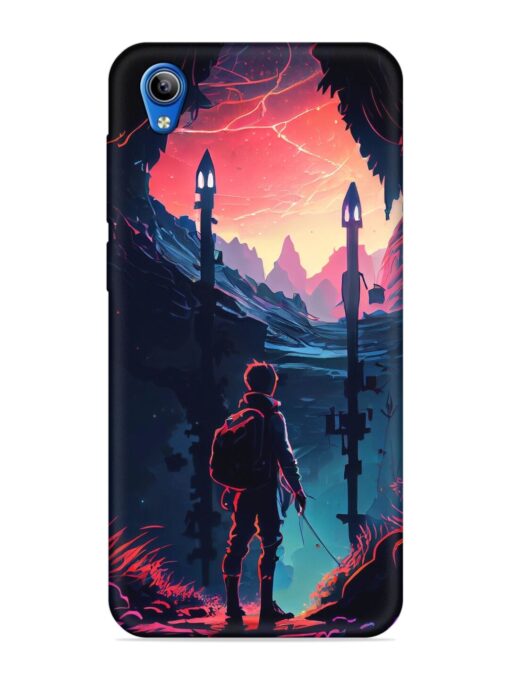 Cgs Artwork Embossed Soft Silicone Case for Vivo Y90 Zapvi