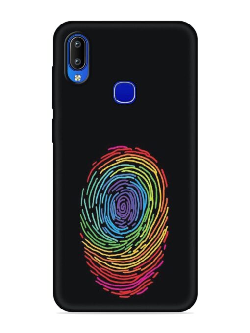 Fingerprint Of Thumb Art Embossed Soft Silicone Case for Vivo Y91 Zapvi