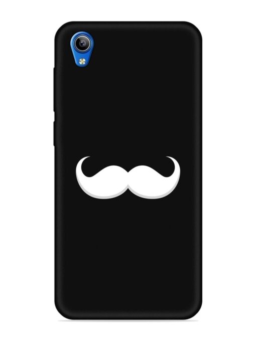 Mustache Vector Embossed Soft Silicone Case for Vivo Y91I