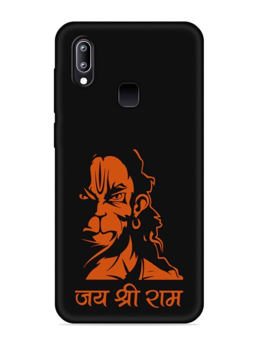 Angry Hanuman Embossed Soft Silicone Case for Vivo Y93