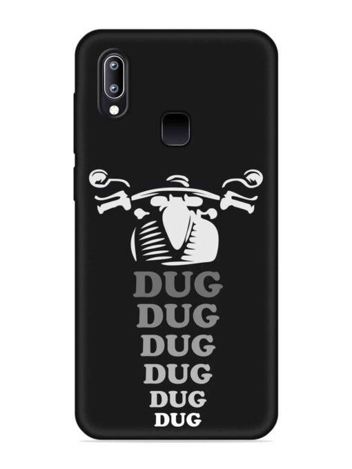 Dug Dug Dug Embossed Soft Silicone Case for Vivo Y93 Zapvi