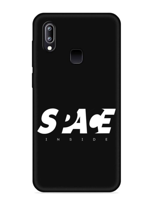 Space Typography Art Embossed Soft Silicone Case for Vivo Y93 Zapvi