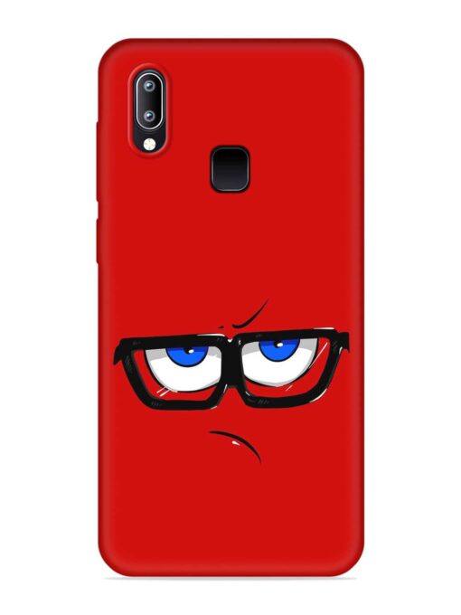 Rad Angry Face Embossed Soft Silicone Case for Vivo Y93