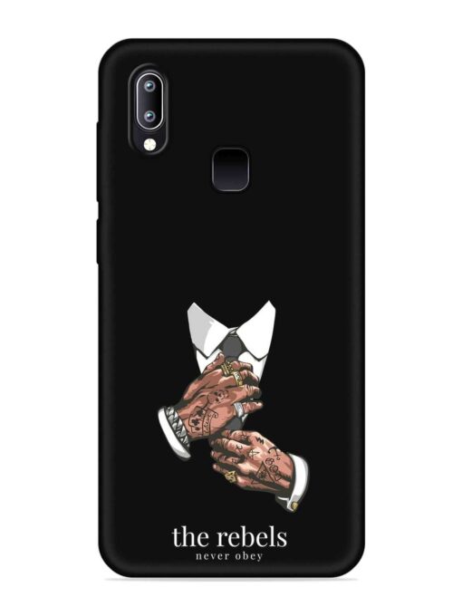 Rebels Slogan Man Embossed Soft Silicone Case for Vivo Y93 Zapvi