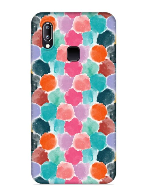 Colorful Seamless Pattern Embossed Soft Silicone Case for Vivo Y93