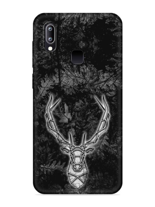 Ancient Deer Embossed Soft Silicone Case for Vivo Y93 Zapvi