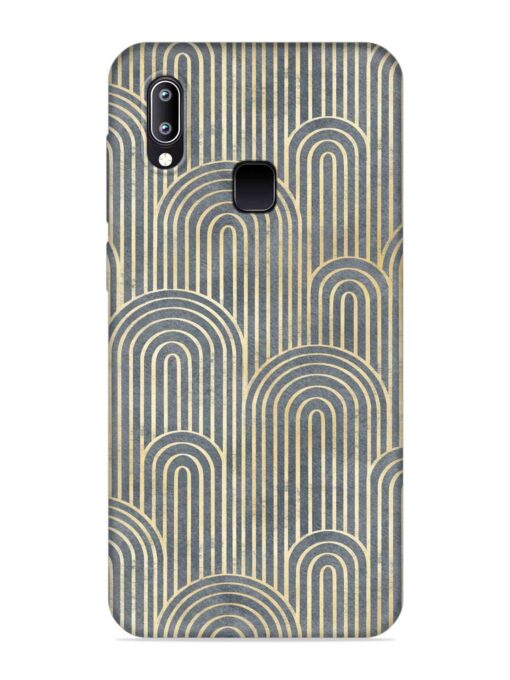 Art Deco Style Embossed Soft Silicone Case for Vivo Y93 Zapvi