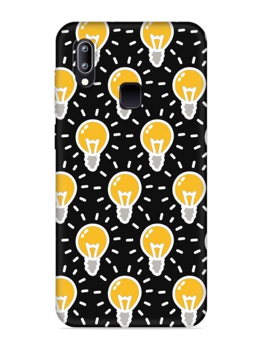 Light Bulb Seamless Embossed Soft Silicone Case for Vivo Y93 Zapvi