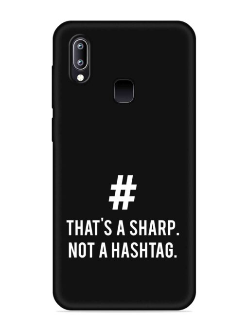 Thats Sharp Not Embossed Soft Silicone Case for Vivo Y93 Zapvi