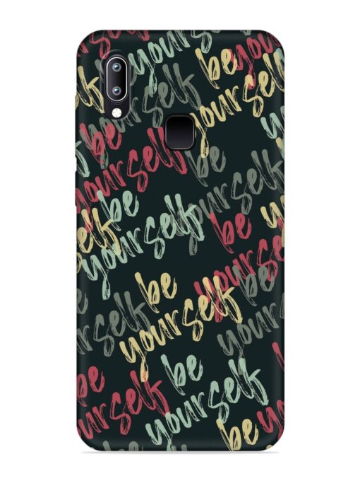 Yourself Seamless Embossed Soft Silicone Case for Vivo Y93 Zapvi