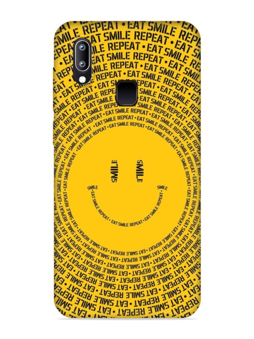 Smiley Embossed Soft Silicone Case for Vivo Y93