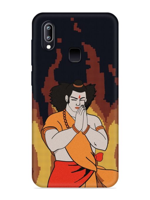 Shree Ram Vector Embossed Soft Silicone Case for Vivo Y93 Zapvi