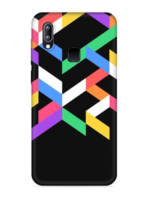 Colorshape Abstarct Embossed Soft Silicone Case for Vivo Y93