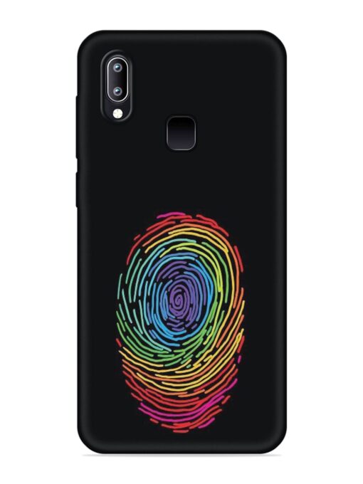 Fingerprint Of Thumb Art Embossed Soft Silicone Case for Vivo Y93 Zapvi