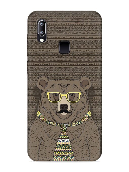 Grizzly Bear Embossed Soft Silicone Case for Vivo Y93