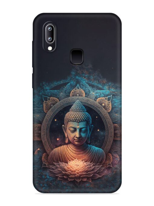 Gautam Buddha Embossed Soft Silicone Case for Vivo Y93