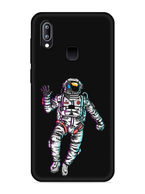 Spaceman Embossed Soft Silicone Case for Vivo Y93 Zapvi