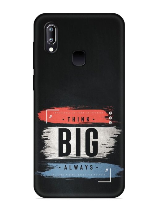 Think Big Always Embossed Soft Silicone Case for Vivo Y93 Zapvi