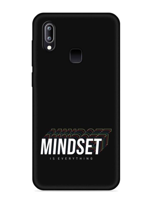 Mindset Everything Slogan Embossed Soft Silicone Case for Vivo Y95 Zapvi