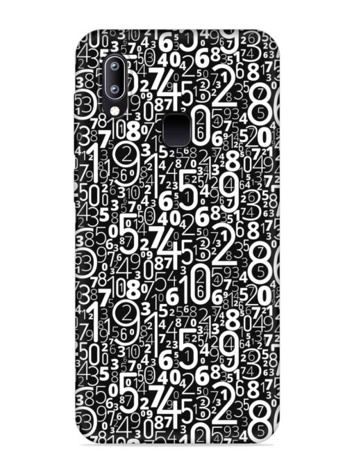 Many Numbers Different Embossed Soft Silicone Case for Vivo Y95 Zapvi