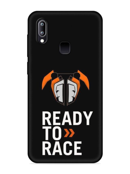 Ready To Race Embossed Soft Silicone Case for Vivo Y95 Zapvi