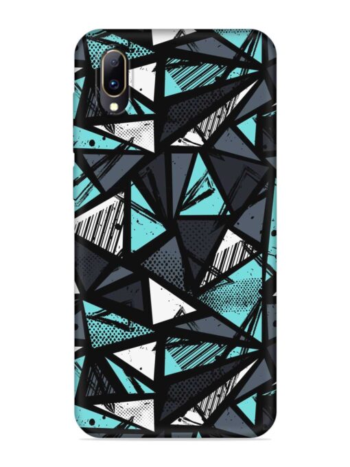 Abstract Seamless Embossed Soft Silicone Case for Vivo Y97 Zapvi