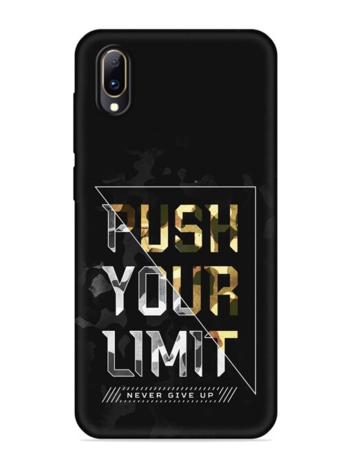 Push Your Limits Embossed Soft Silicone Case for Vivo Y97 Zapvi