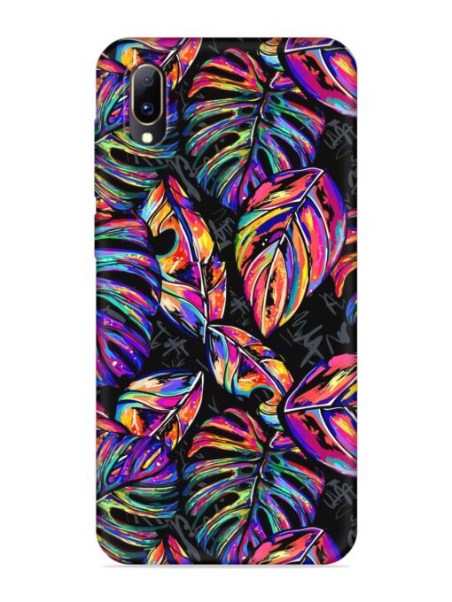 Tropical Seamless Vector Embossed Soft Silicone Case for Vivo Y97 Zapvi